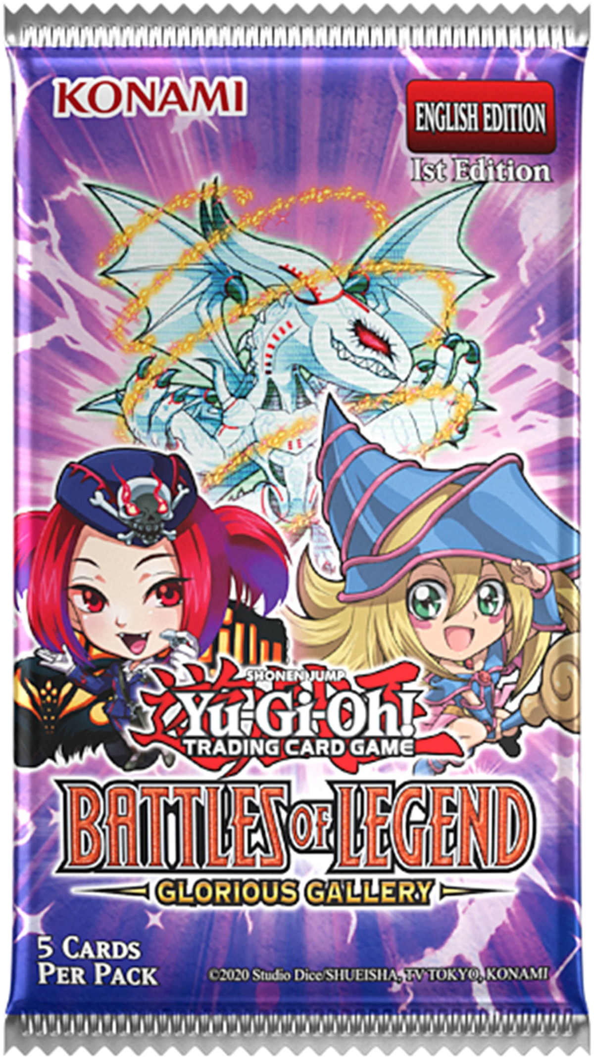Yu-Gi-Oh! Battles of Legend: Glorious Gallery - Booster Pack