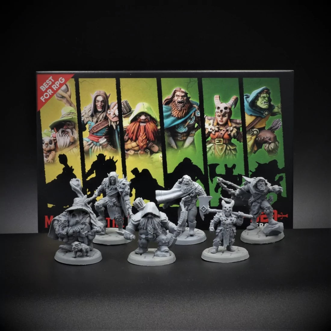 Titan-Forge: D20 Heroes - Masters of the Hunt Miniatures