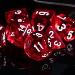 Level Up Dice | Translucent | Red