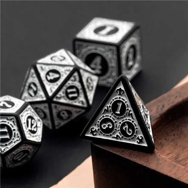 Level Up Dice | Pattern Dice | White