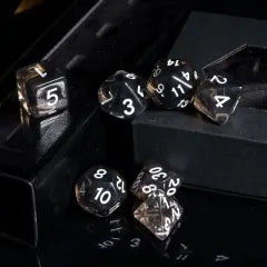 Level Up Dice | Translucent | Black