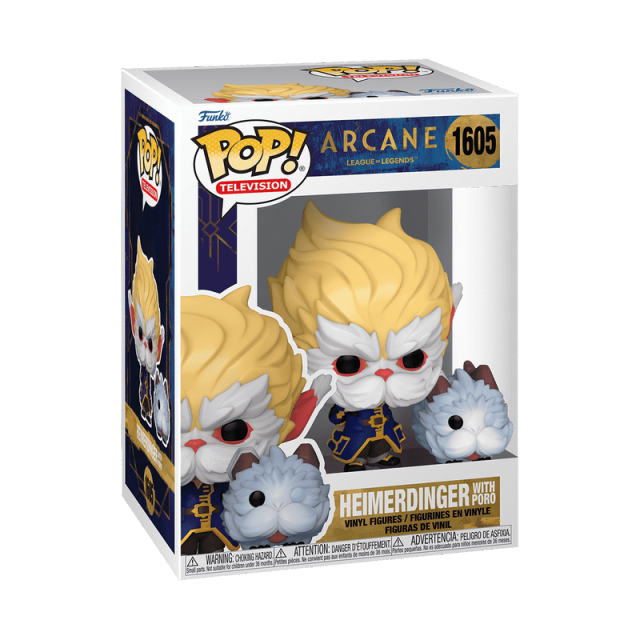 FUNKO POP! TV: Arcane Lol - Heimerdingr with Poro