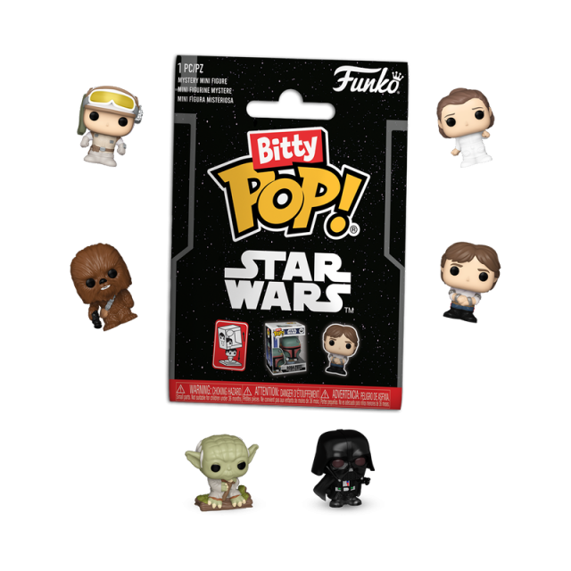 FUNKO BITTY POP! SINGLES: Star Wars S2 (One at Random)