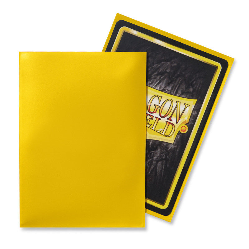 Dragon Shield Sleeves Standard: Classic Yellow (100)