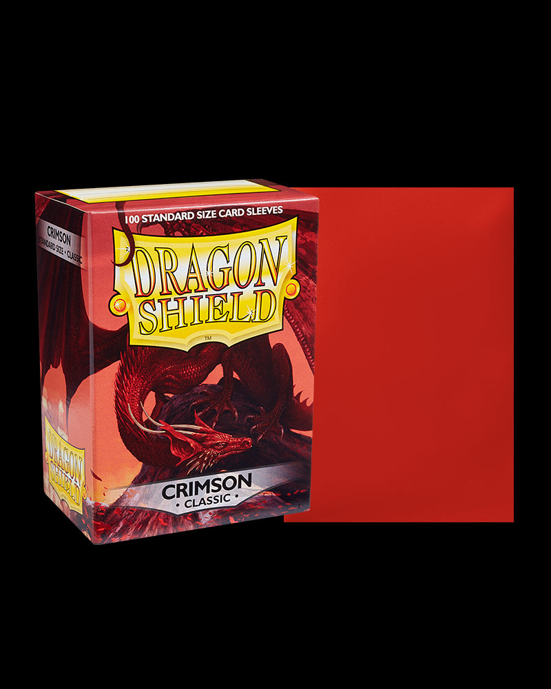 Dragon Shield Sleeves Standard: Classic Crimson (100)