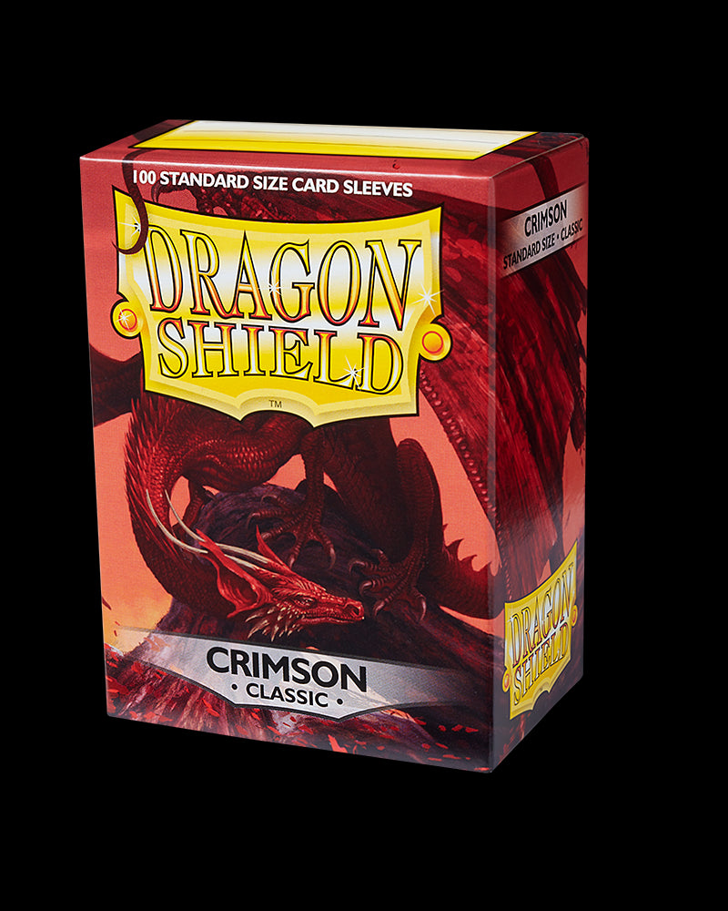 Dragon Shield Sleeves Standard: Classic Crimson (100)