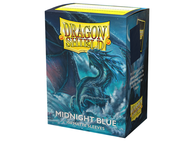 Dragon Shield Sleeves Standard: Matte Midnight Blue (100)