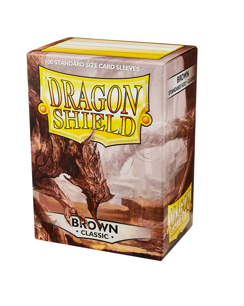 Dragon Shield Sleeves Standard: Classic Brown (100)