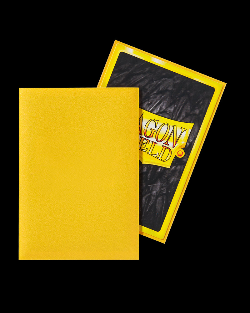 Dragon Shield Sleeves Japanese: Matte Yellow (60)