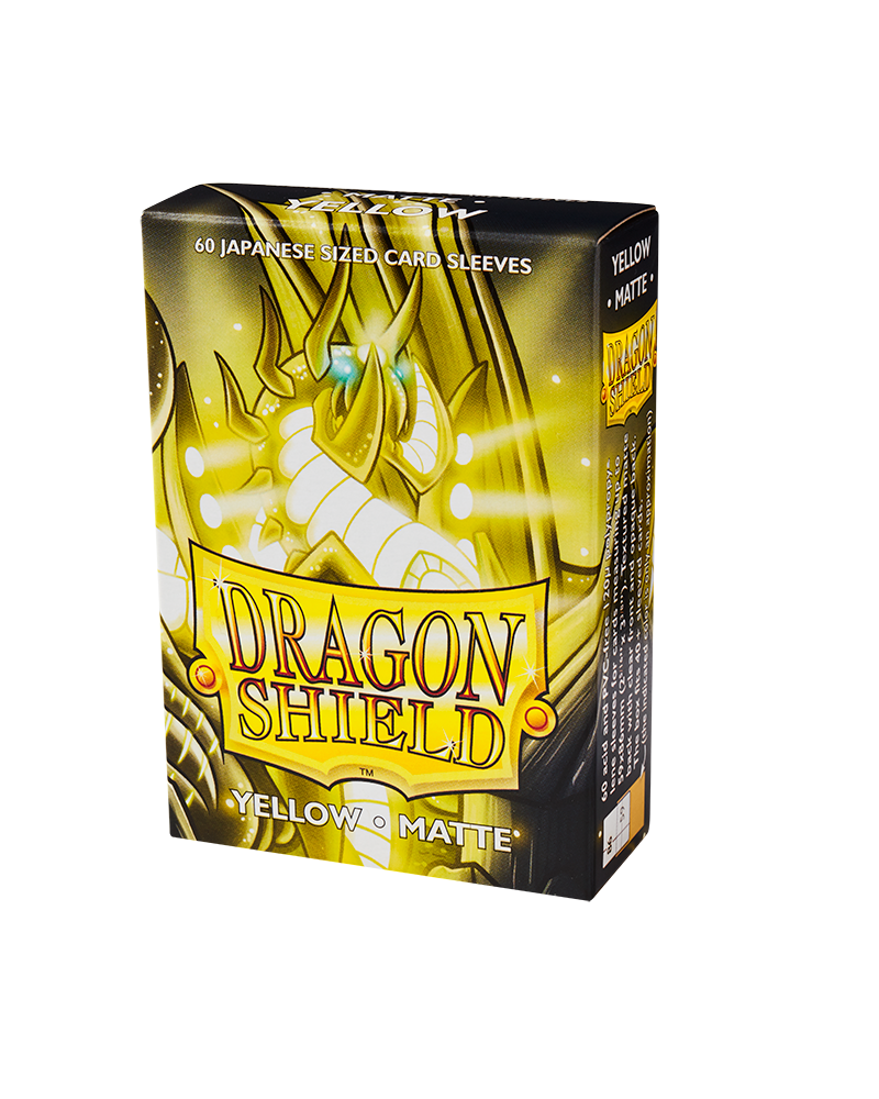 Dragon Shield Matte Card Sleeves 60CT Small Japanese Size For YuGiOh & Other Mini Cards Dragon Shield Matte Card Sleeves 60CT Small Japanese Size For YuGiOh & Other Mini Cards