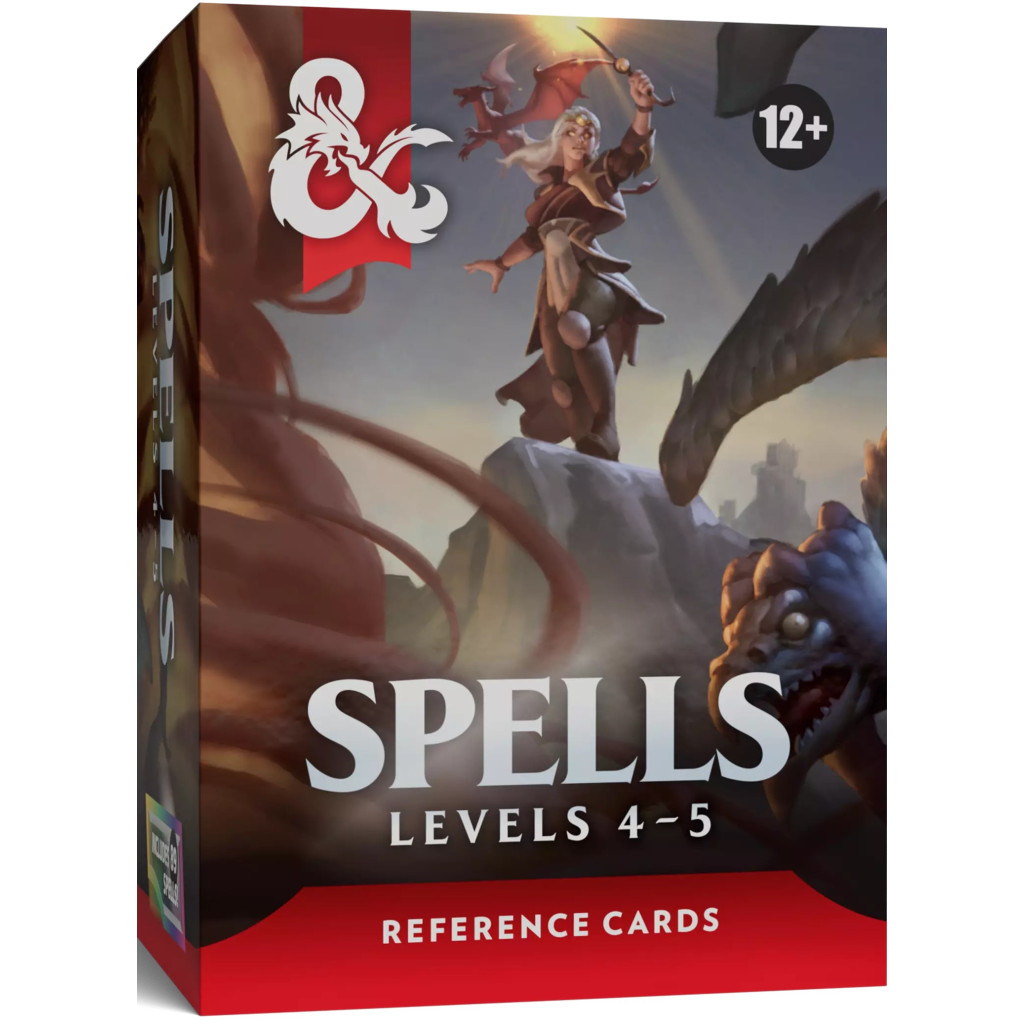 Dungeons & Dragons: Reference Cards - Spells: Levels 4-5