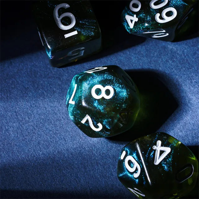 Level Up Dice | Shimmer | Lime