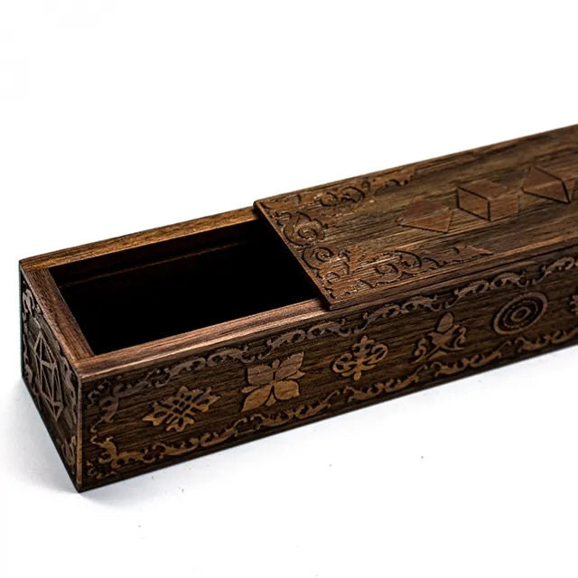 Small Rectangle Wooden Box | Black Walnut