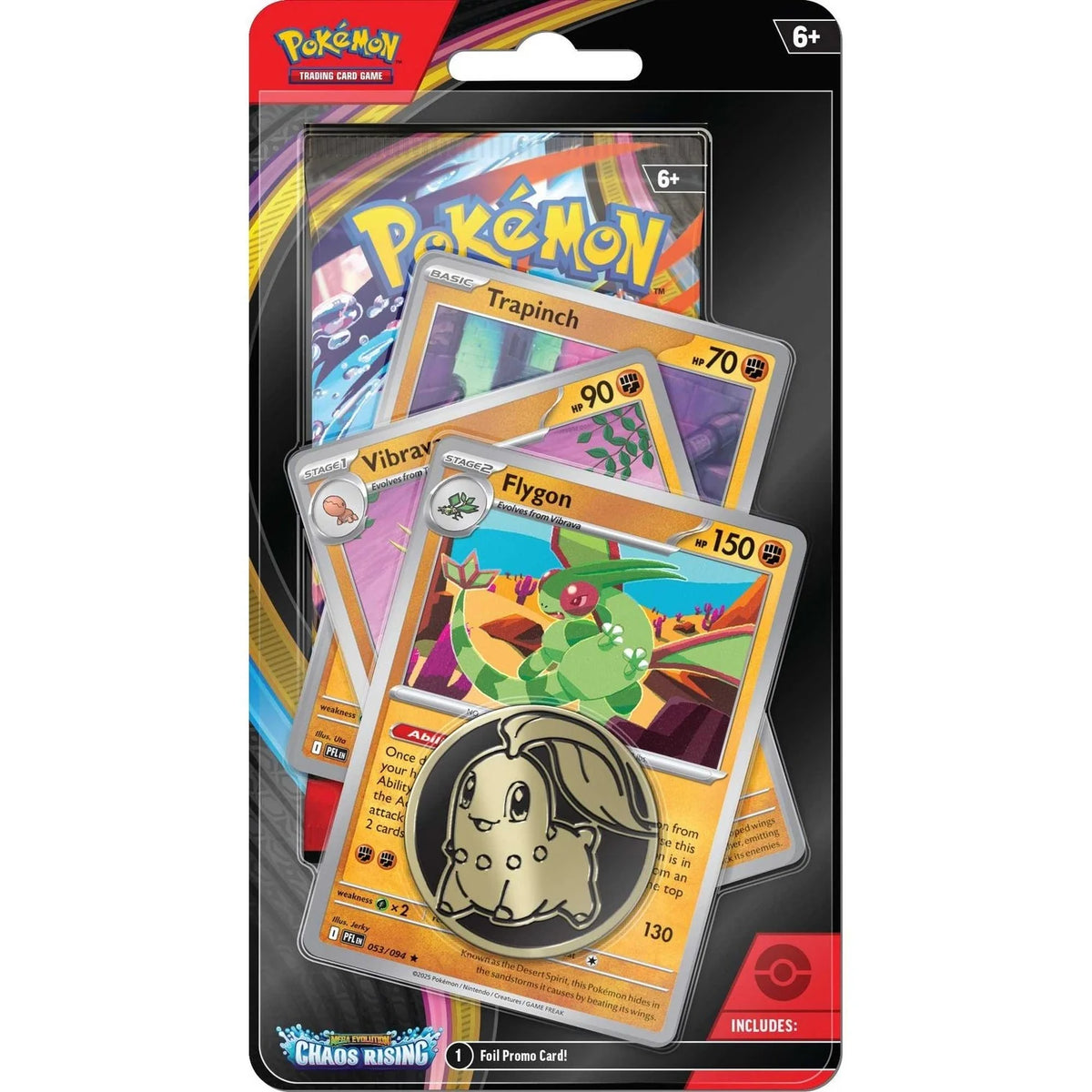 Pokémon TCG Mega Evolution Chaos Rising - Premium Blister | Flygon
