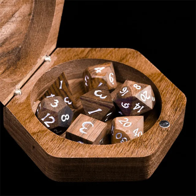 Dragon Series Small Wooden Boxes | Hexagon