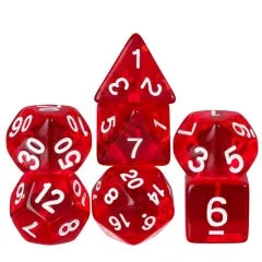 Level Up Dice | Translucent | Red