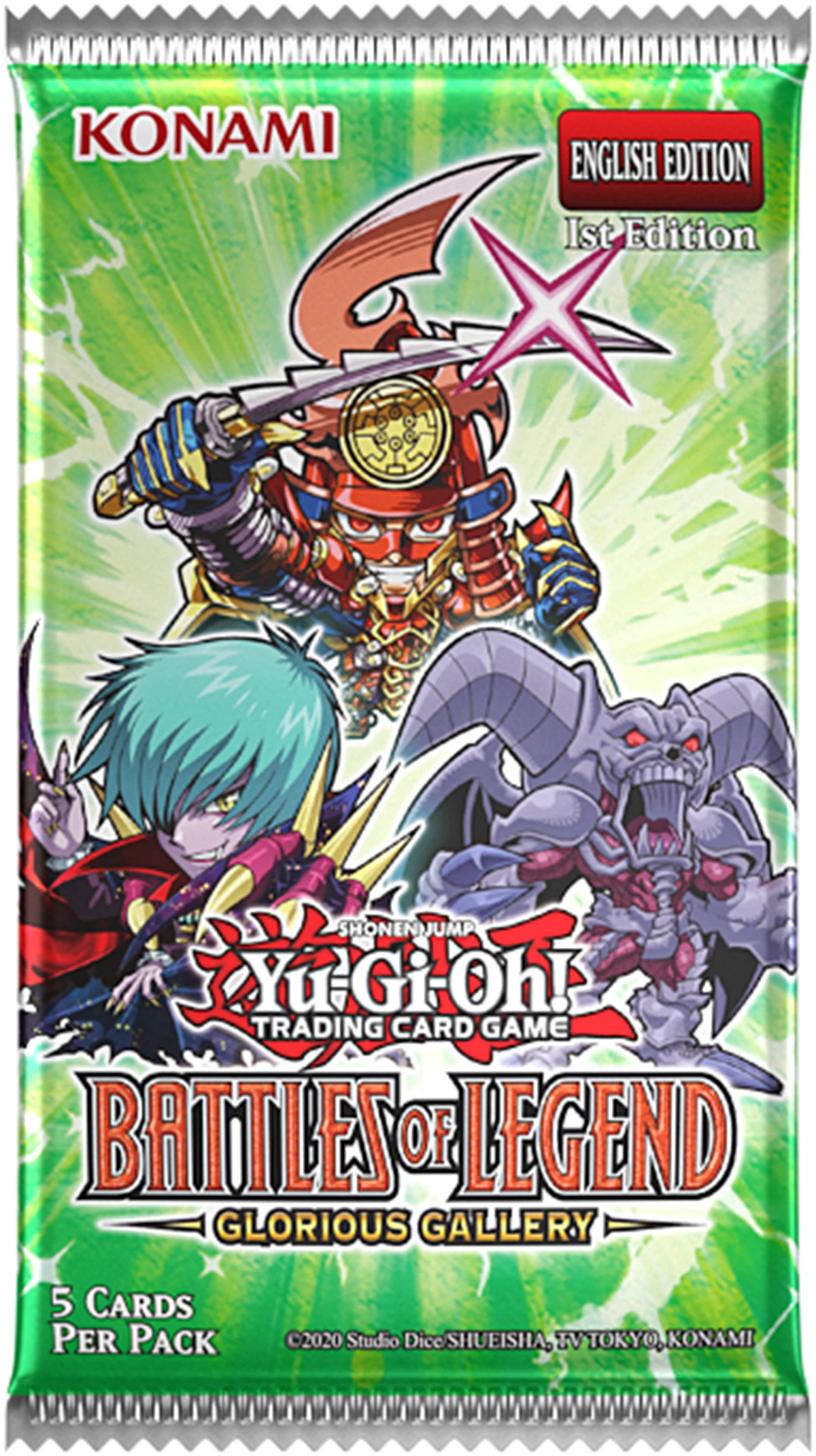 Yu-Gi-Oh! Battles of Legend: Glorious Gallery - Booster Pack