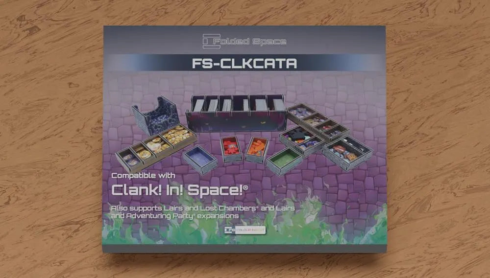 Folded Space | Clank! Catacombs Insert (Full Colour)