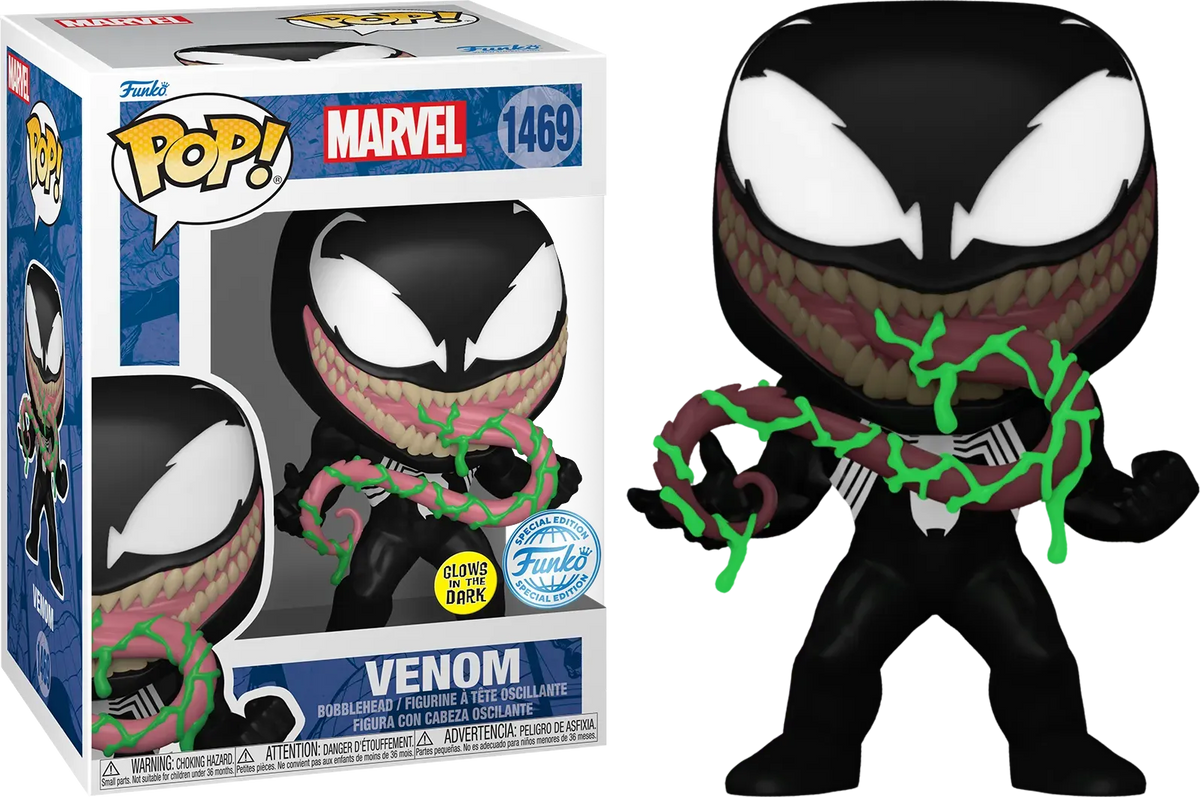 FUNKO POP! Marvel Venom W Ooze (Glow In The Dark/Special Edition)