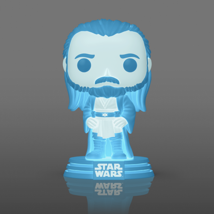 FUNKO POP! Star Wars: Qui-Gon Jin - Force Ghost (Glows-in-the-Dark) (Special Edition)