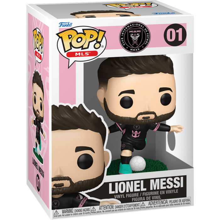 FUNKO POP! MLS: Inter Miami - Lionel Messi (Away)