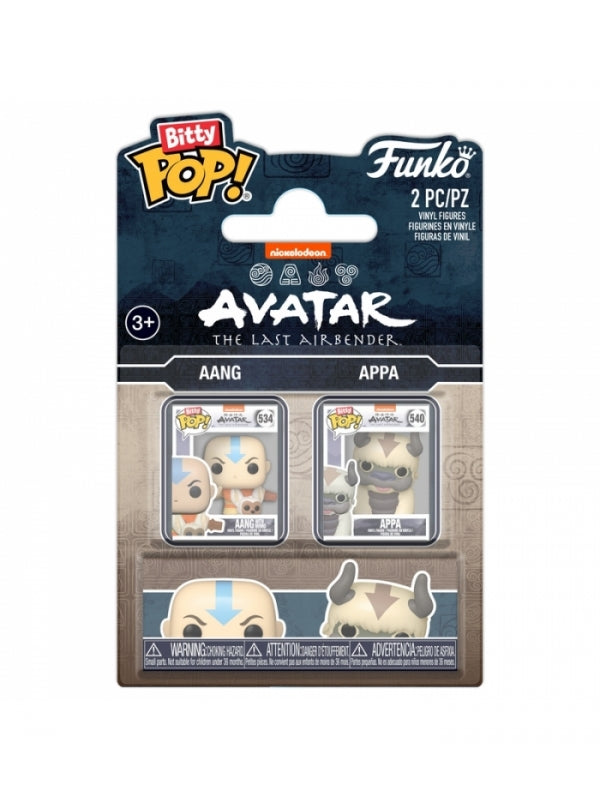 FUNKO BITTY POP!: Avatat the Last Airbender - Aang & Appa 2 Pack