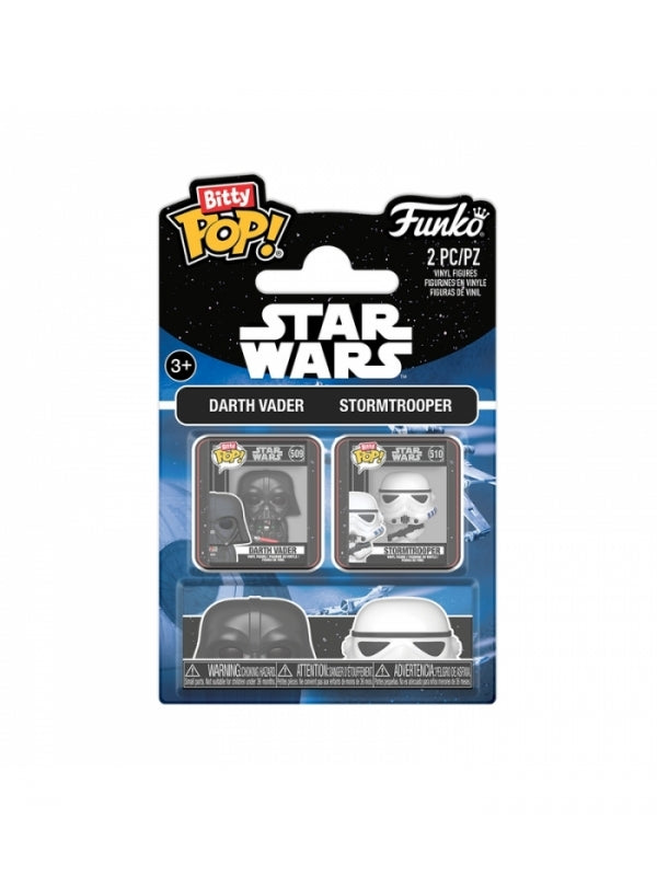 FUNKO BITTY POP!: Star Wars - Darth Vader & Stormtrooper 2 Pack