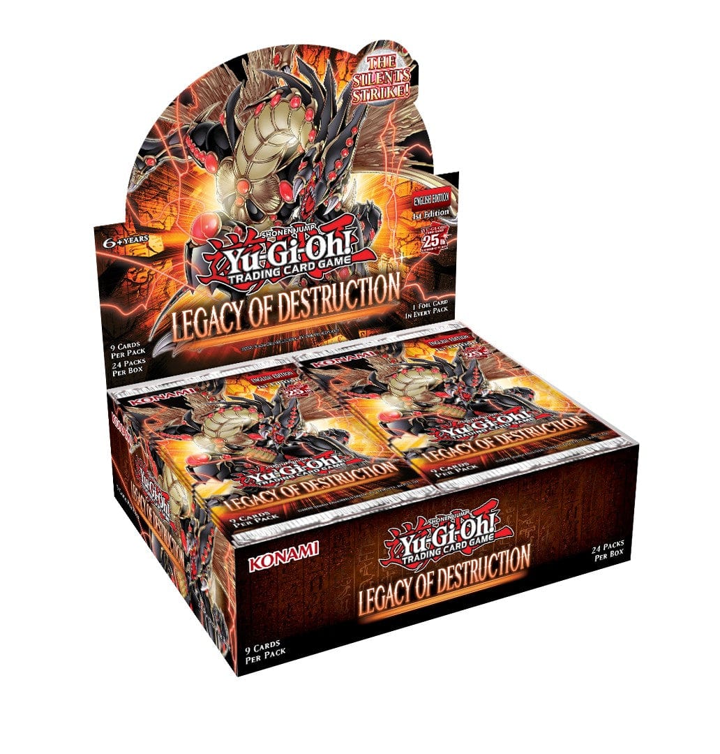 Yu-Gi-Oh! Legacy of Destruction - Booster Box - Level Up Store Yu-Gi-Oh! Legacy of Destruction - Booster Box - Level Up Store
