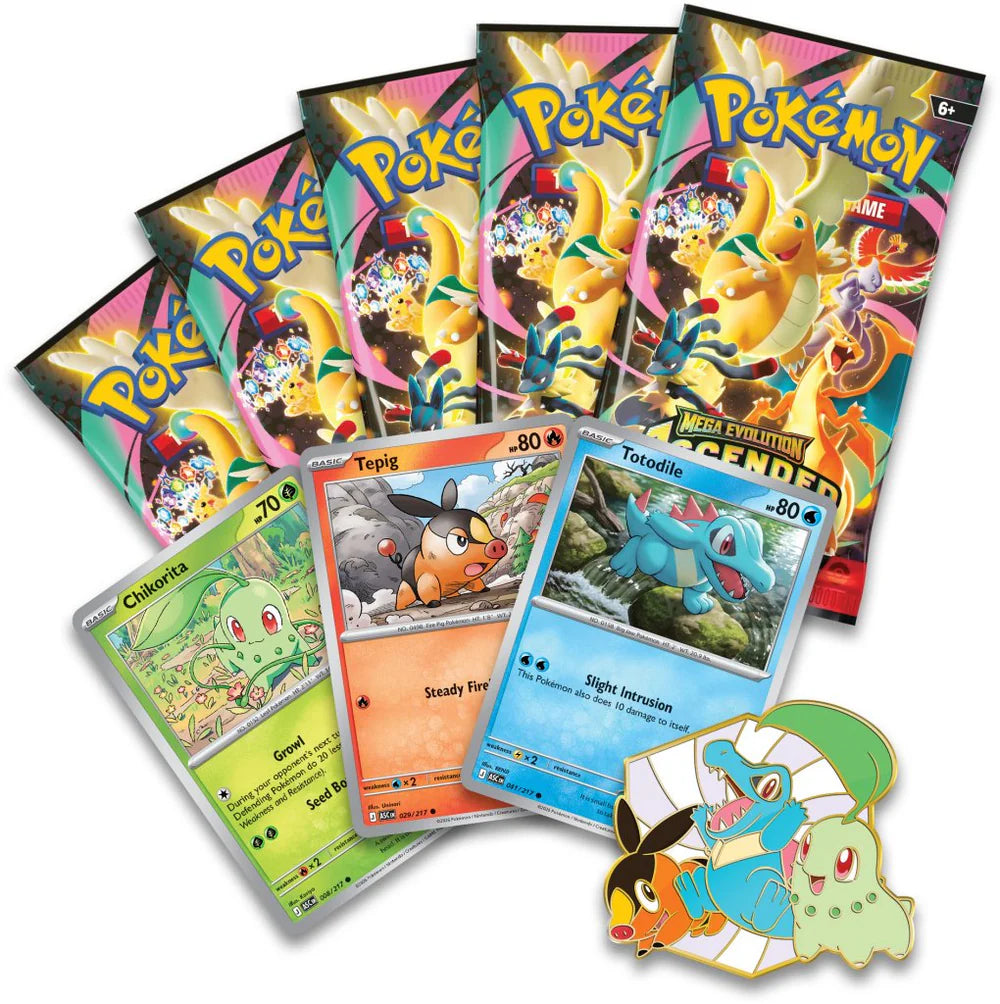 Pokemon TCG: Pokemon First Partners Deluxe Pin Collection