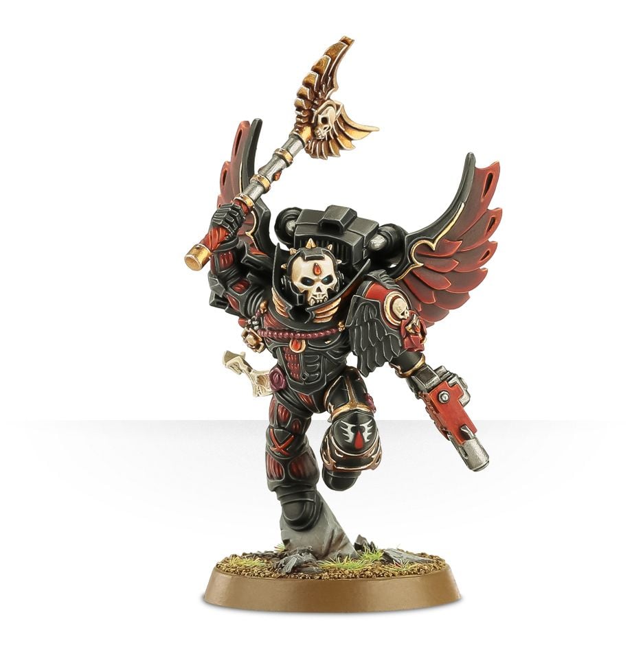 Warhammer 40K: BLOOD ANGELS CHAPLAIN WITH JUMP PACK