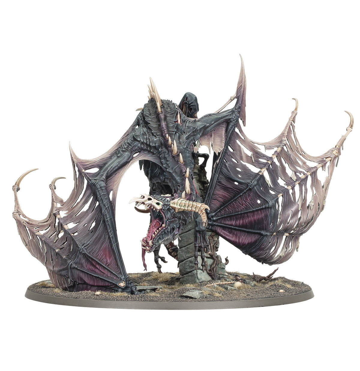 Warhammer: Age of Sigmar - Soulblight Gravelords: Prince Vhordrai, Lord of the Crimson Keep/Revenant Draconith
