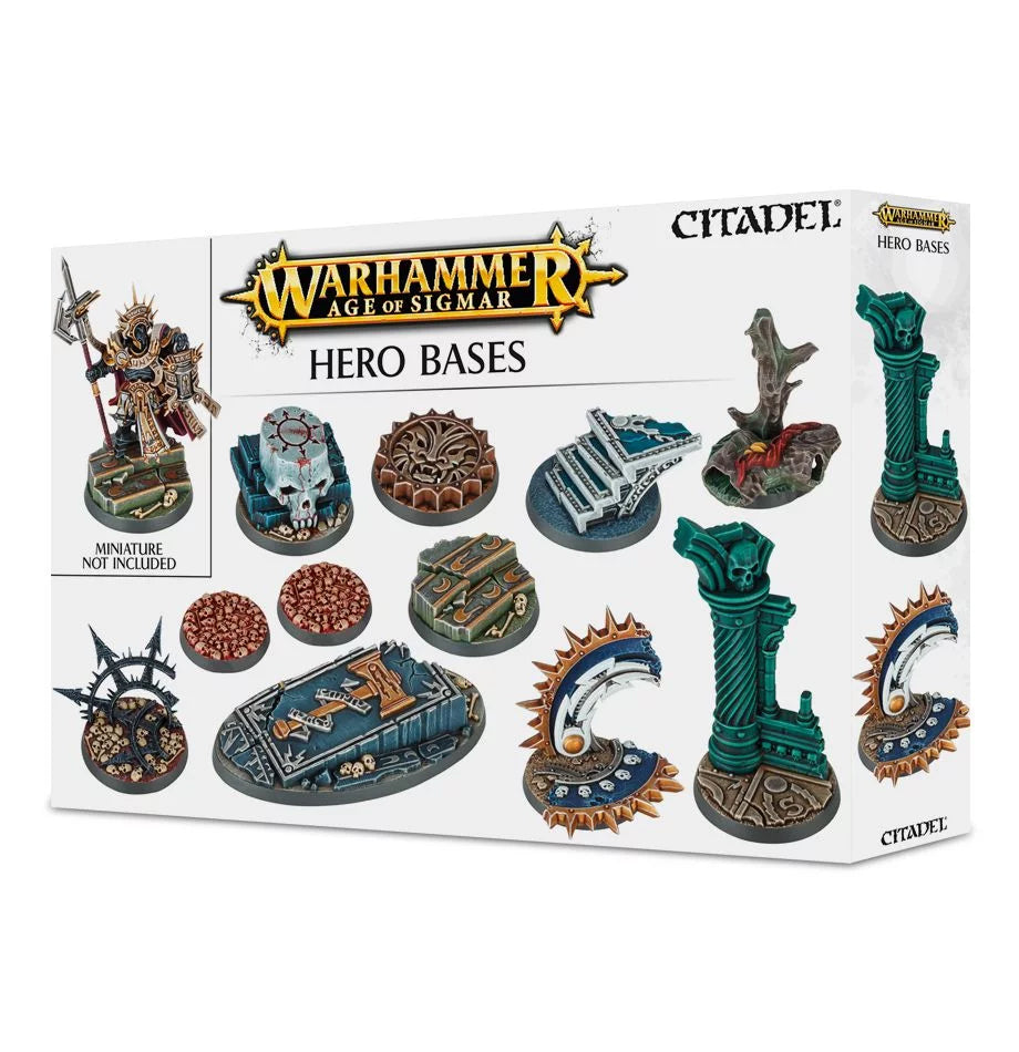 Warhammer Age Of Sigmar: AGE OF SIGMAR HERO BASES