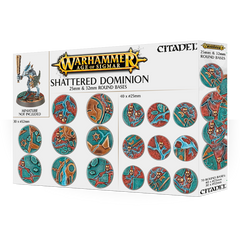 WARHAMMER AOS： SHATTERED DOMINION： 25 ＆ 32MM ROUND 2zzhgl6 Warhammer Age Of Sigmar: AOS: SHATTERED DOMINION: 25 & 32MM ROUND