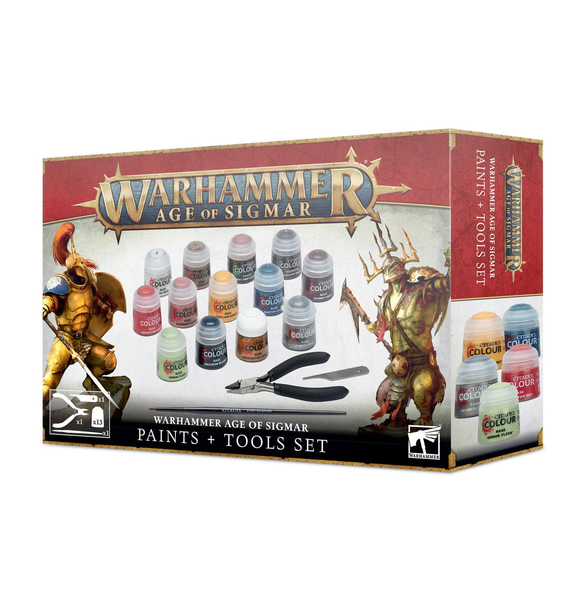 Warhammer: Age Of Sigmar - PAINTS+TOOLS