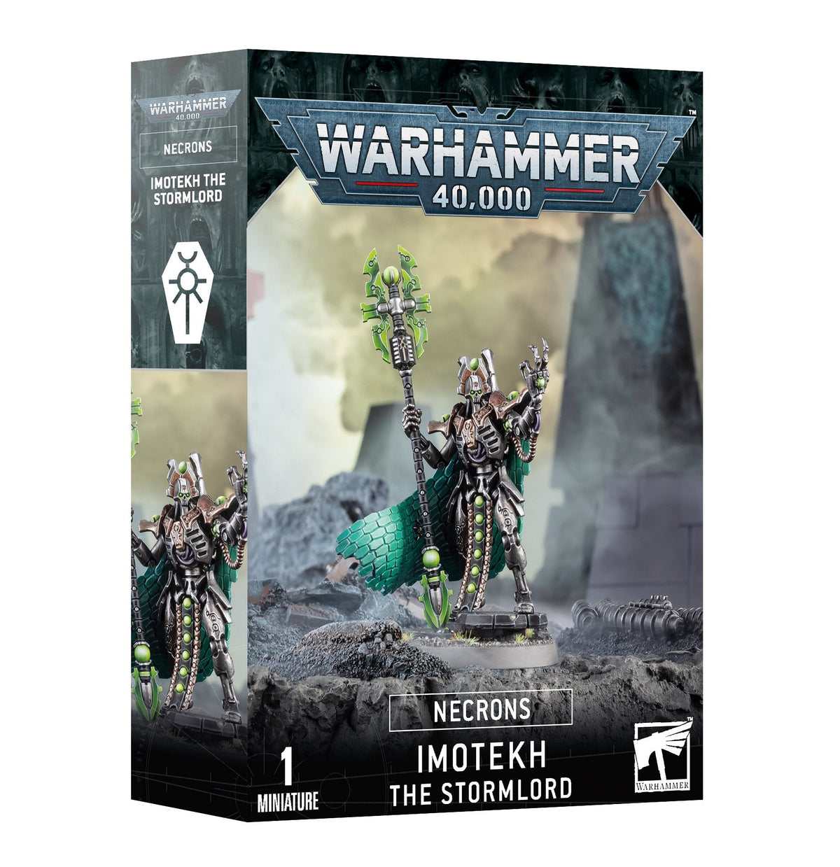 Warhammer 40K: NECRONS: OVERLORD + TRANSLOCATION SHROUD