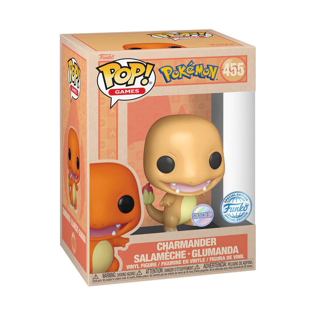 FUNKO POP!: Pokemon - Charmander (Pastel)  (Special Edition)