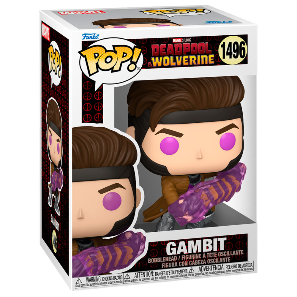 FUNKO POP! Marvel: Deadpool 3 Series 3 Gambit