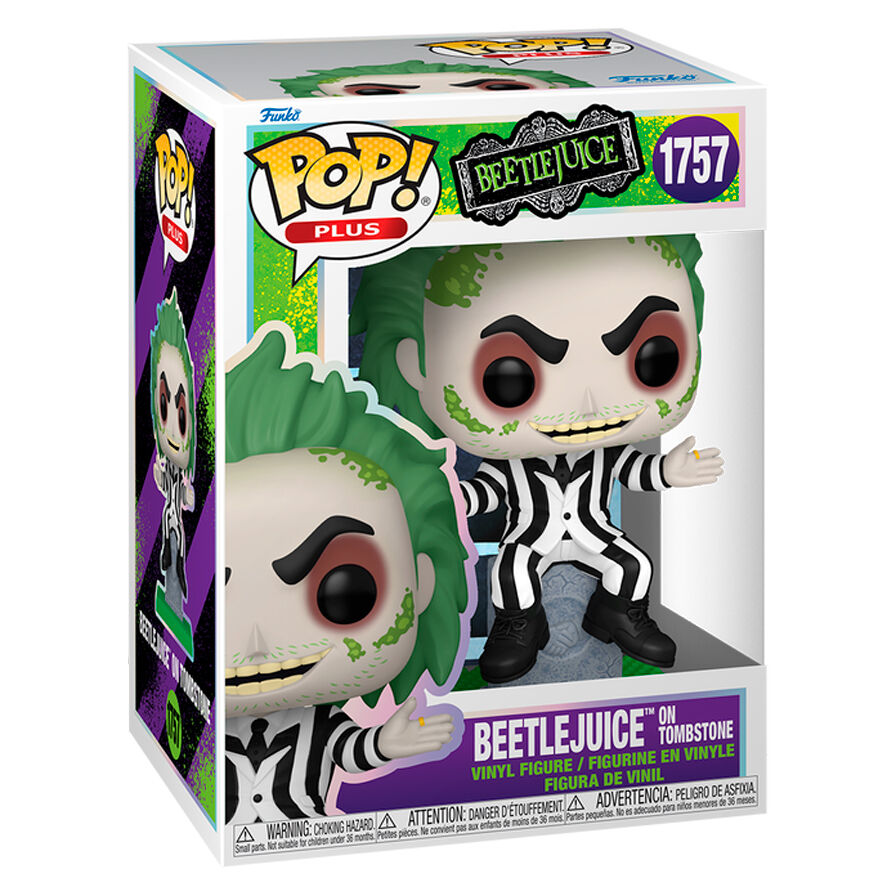 FUNKO POP! Plus: Beetlejuice - Series 3 Beetlejuice Tombstone