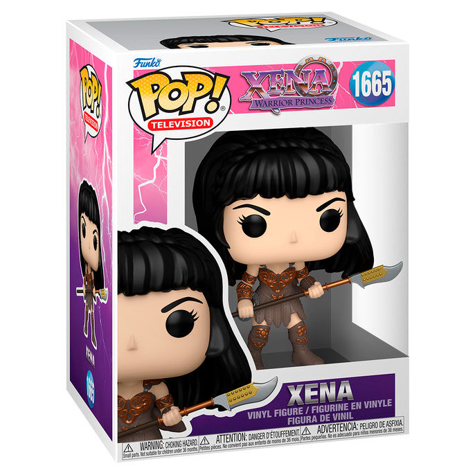 FUNKO POP!: Xena - Xena with Spear - Light Box Damage