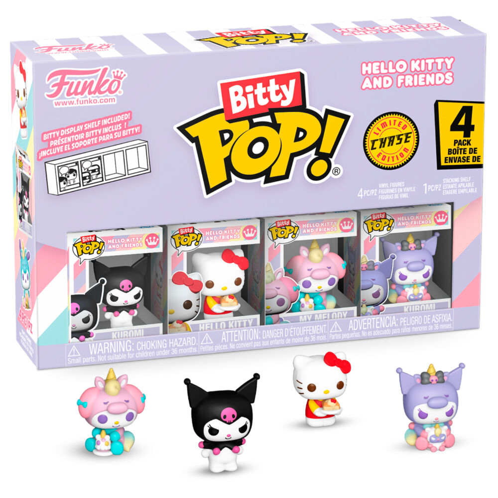 FUNKO BITTY POP! Sanrio: Kuromi 4 Pack