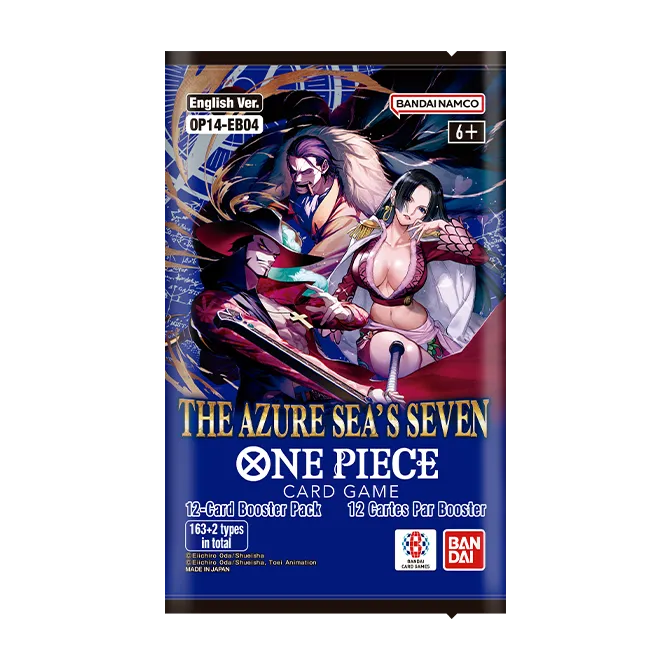 One Piece Card Game: The Azure Sea's Seven (Op-14) | Booster Box