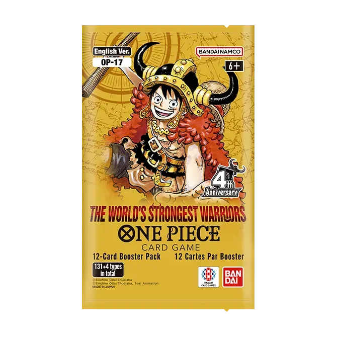 One Piece Card Game: The World's Strongest Warriors (Op-17) | Booster Pack