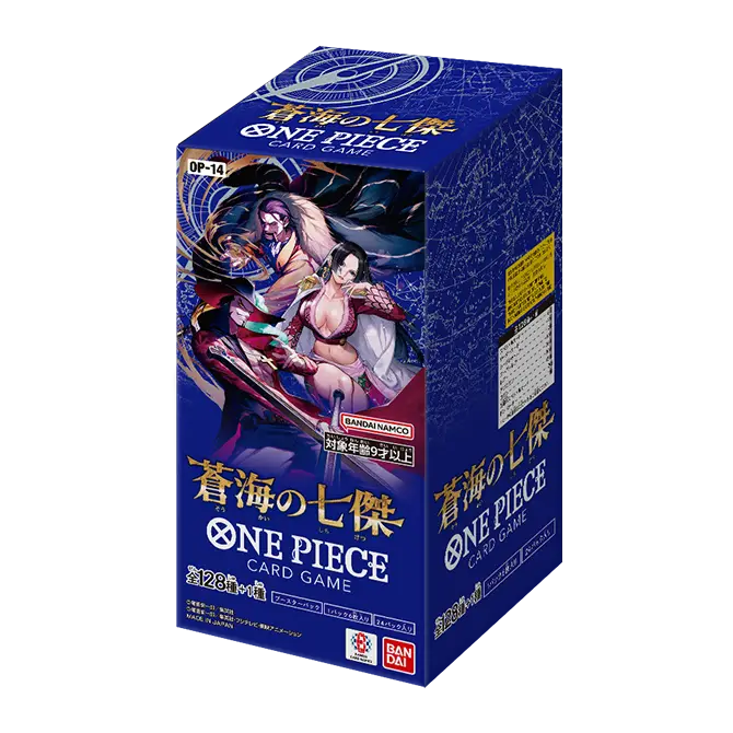 One Piece Japanese | [Op-14] The Azure Sea’s Seven | Booster Box