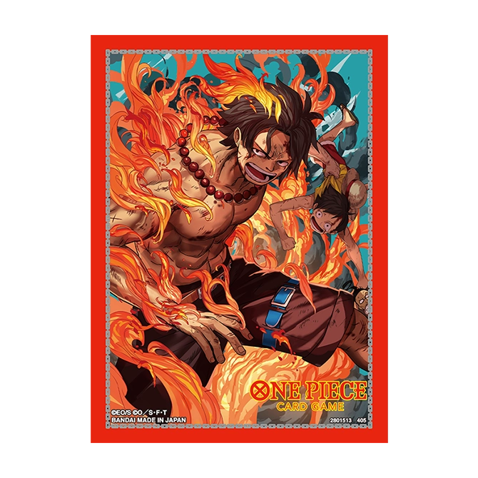 One Piece Trading Card Game Sleeves: Portgas.D.Ace (70)