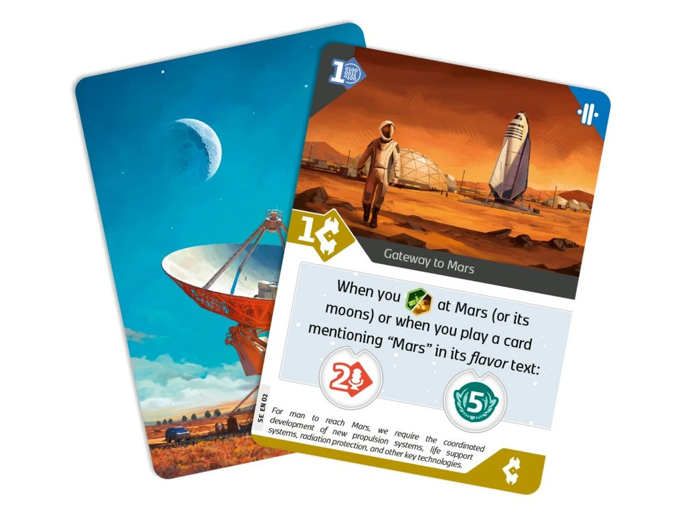 Seti: Gateway to Mars Promo Card