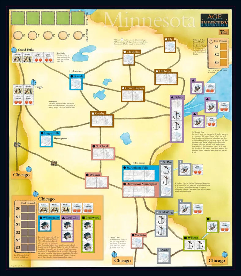 Age of Industry: Japan and Minnesota Expansion