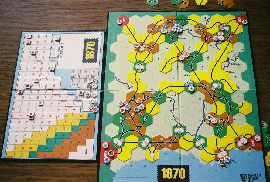 1870: Railroading Across the Trans Mississippi from 1870