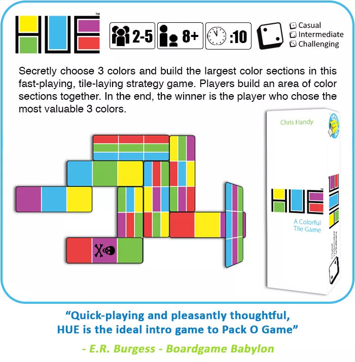 HUE: A Colorful Tile Game (Mini Game)