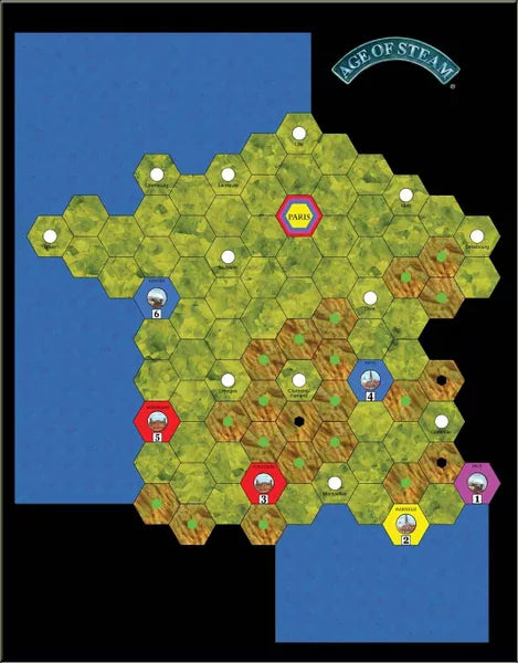 Age of Steam: Germany & France Expansion