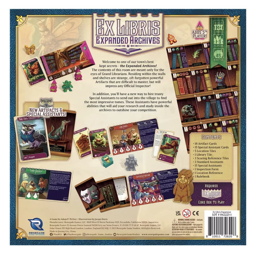 Ex Libris: Expanded Archives Expansion